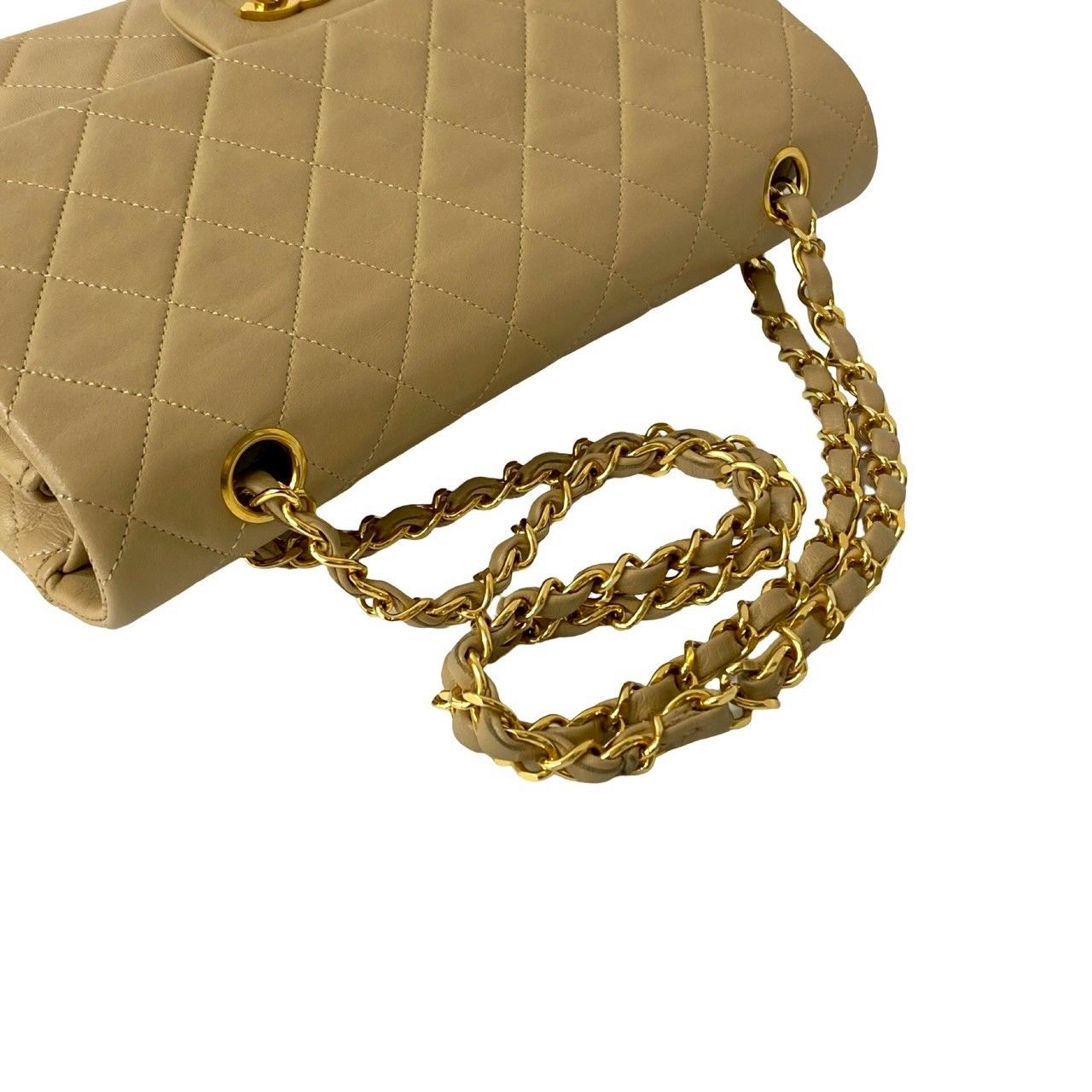 極美品 CHANEL マトラッセ ラムスキン チェーン ショルダー シール付 CHANEL 極 美品 袋付き シール有 1番台 シャネル マトラッセ