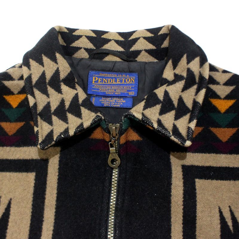 90s ペンドルトン ウールジャケット ネイティブ ウール ビンテージ USA製 90s USA製 vintage PENDLETON ネイティブ柄 ウール ジャケット