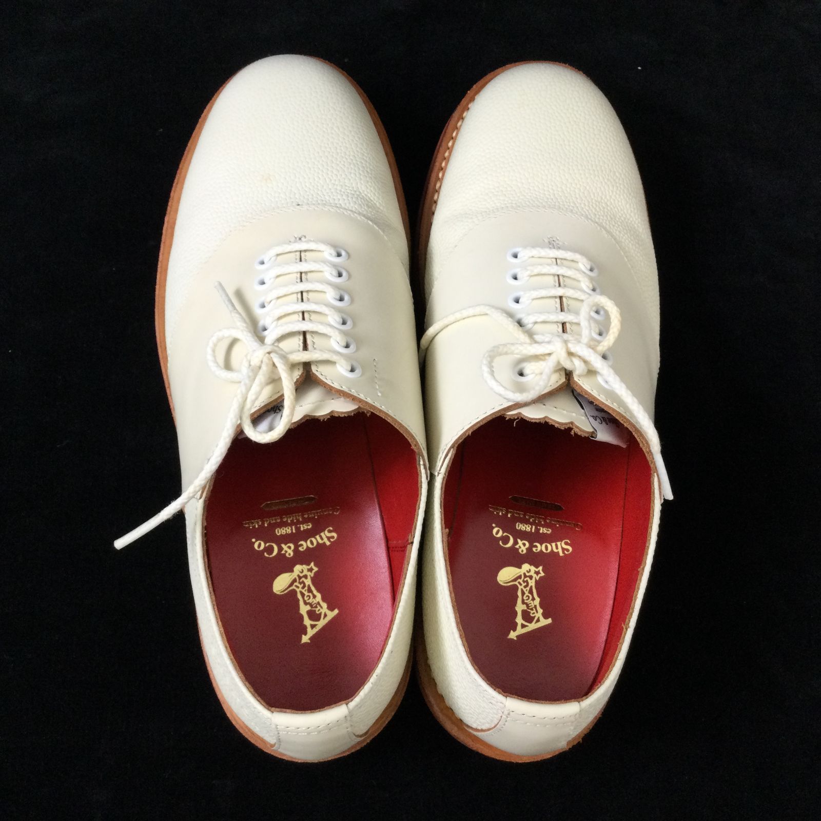 REGAL Shoe & Co　902S サドルシューズ ブラック・ホワイト REGAL Shoe & Co 902S サドルシューズ ブラック・ホワイト