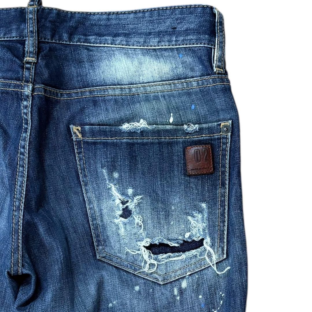DSQUARED2 ディースクエアード ダメージ加工 デニムパンツ ジーンズ 