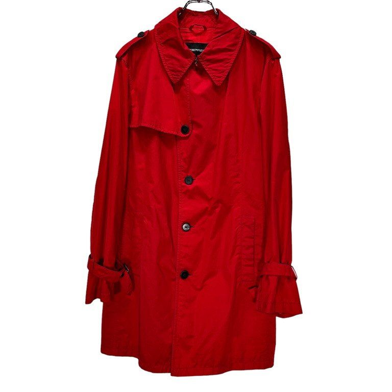 GIORGIO ARMANI トレンチコート 1980-1990s. giorgio armani padding trench coat 「ジョルジオ