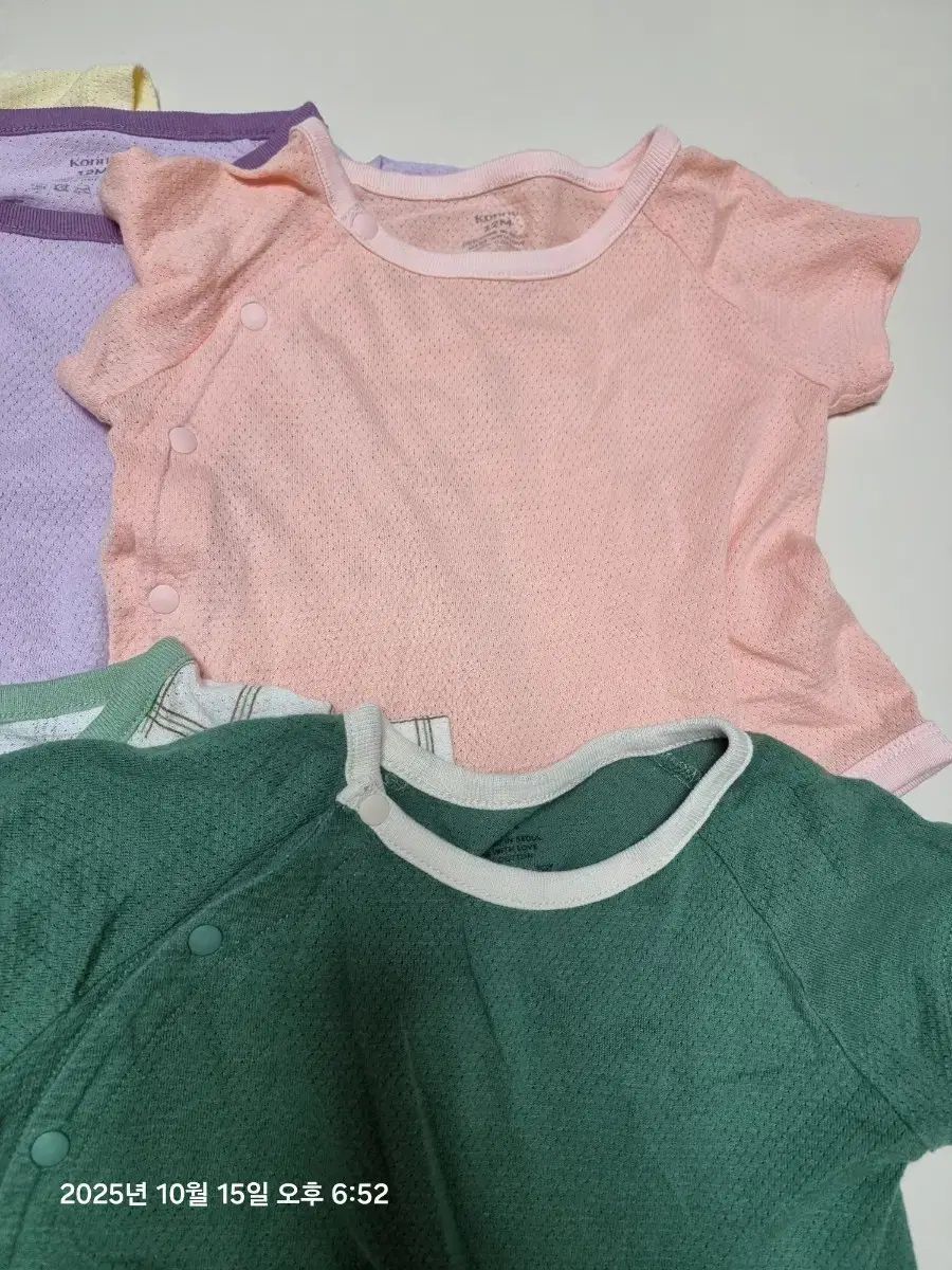 週末セール コーニー コットンメッシュ ボディスーツ 12M 10枚 まとめ 大特価!!