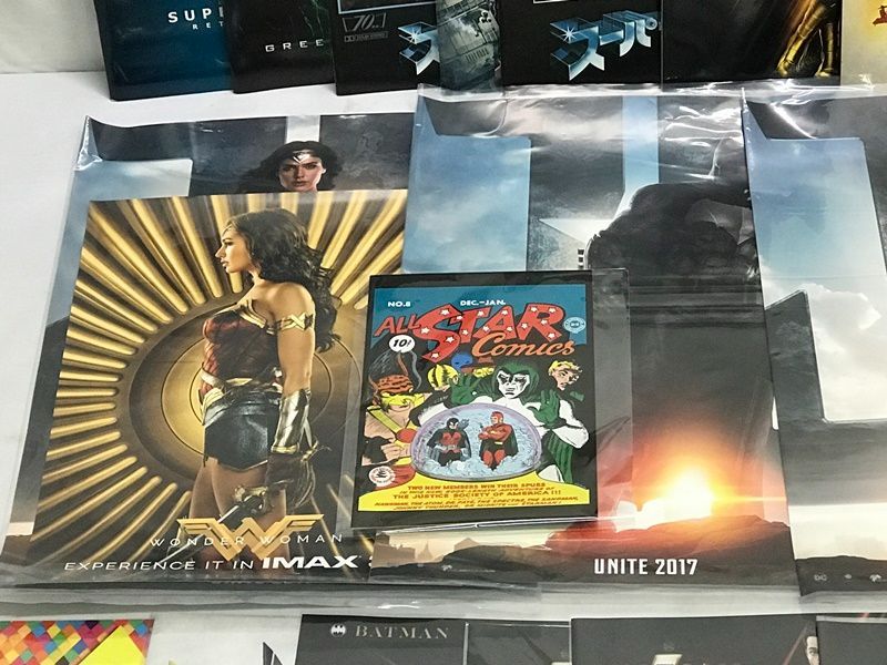 DCパンフレット　まとめ売り DCコミックス 映画 DCヒーロー ヴィラン パンフレット チラシ