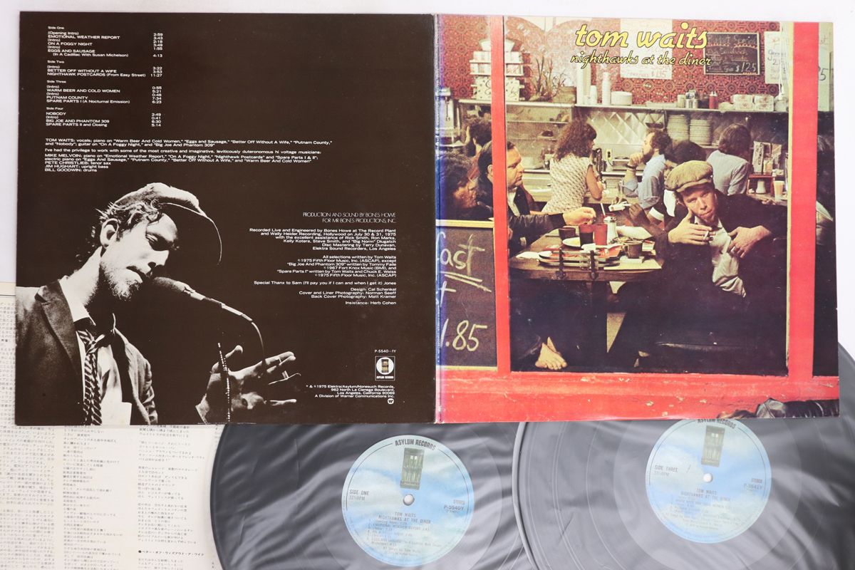 レア限定クリアカラーレコード DOWN BY LAW LP TOM WAITS TOM WAITS / Nighthawks At The Diner (LP) / Asylum | WAXPEND