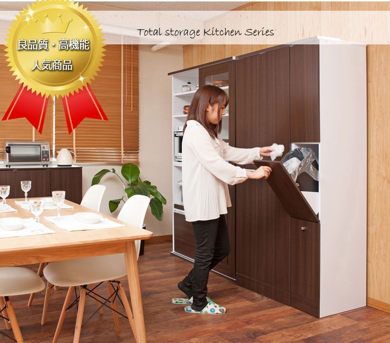 フラップ式ダストボックス 2分別 ブラウン Amazon.co.jp: スチール製