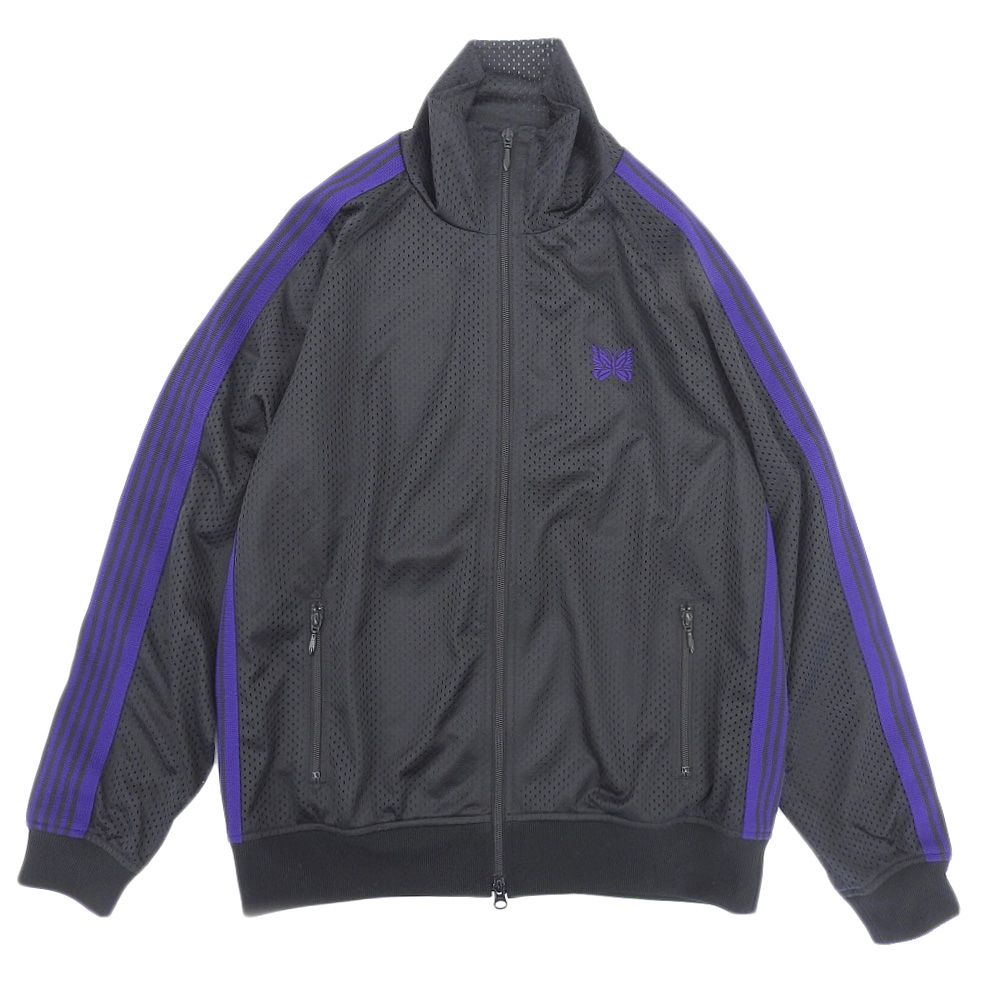 needles ニードルズ × URBS Track Jacket Poly Mesh メッシュ トラックジャケット メンズ ブラック M MR555 23SS M