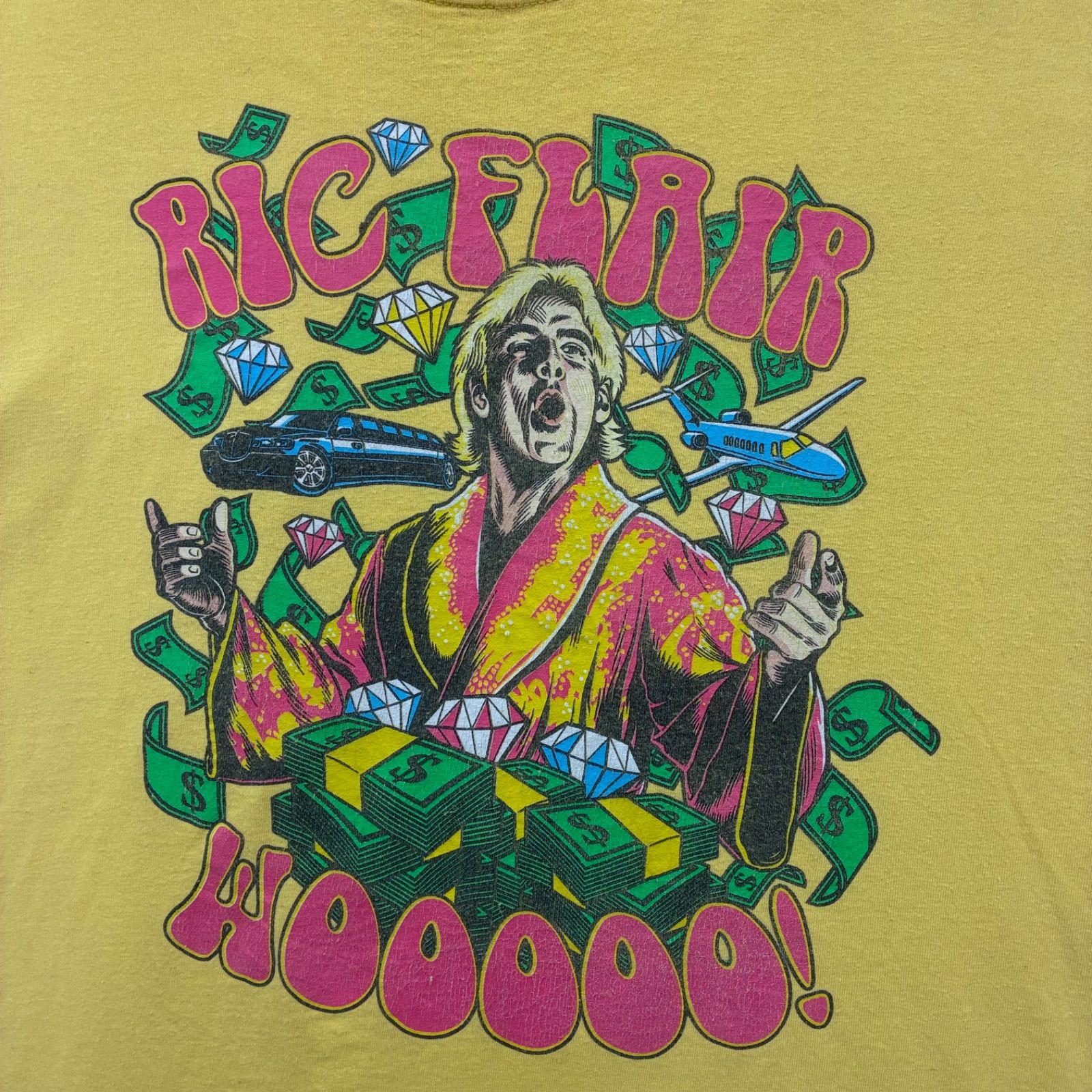 リック・フレアーRicFlair 90sビンテージTシャツ USA NWAWWE リック