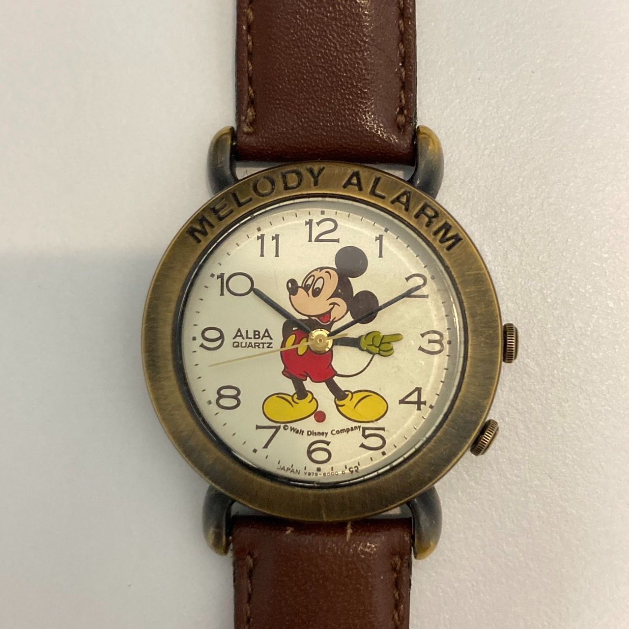 送料無料】ディズニー Disney ミッキーマウス Mickey セイコー SEIKO メロディアラーム ALBA 当時物 アンティーク 動作未確認  社外ベルト Y975-6000 レトロ レディース腕時計 レディースウォッチ【NA】 - メルカリ