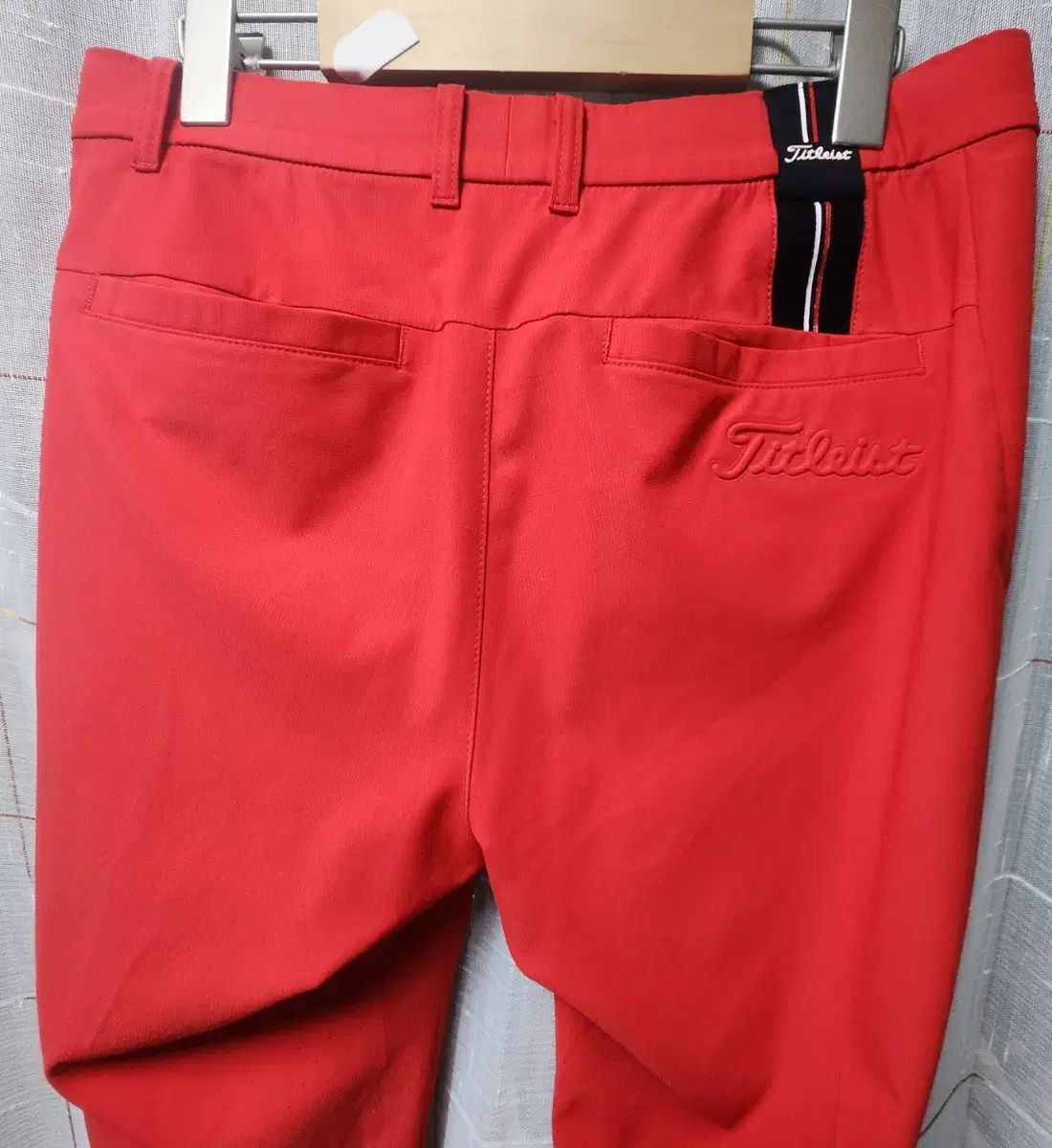 Titleist(タイトリスト) ショップ ゴルフ パンツ レッド 31 」 98cm