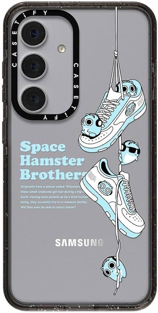 【HQ56】　CASETiFY Samsung Galaxy S24用インパクトケース - SHOES - ブラック