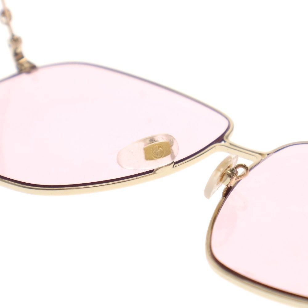 GUCCI (グッチ) スクエアフレーム カラーレンズサングラス 眼鏡 GG039S