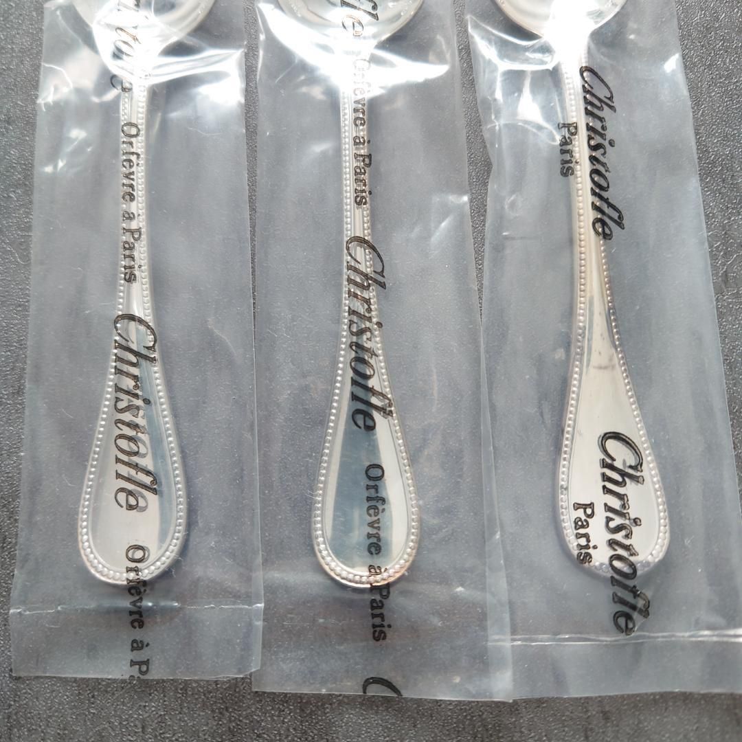 美品クリストフル　パール　コーヒースプーン12点 美品クリストフル パール コーヒースプーン12点