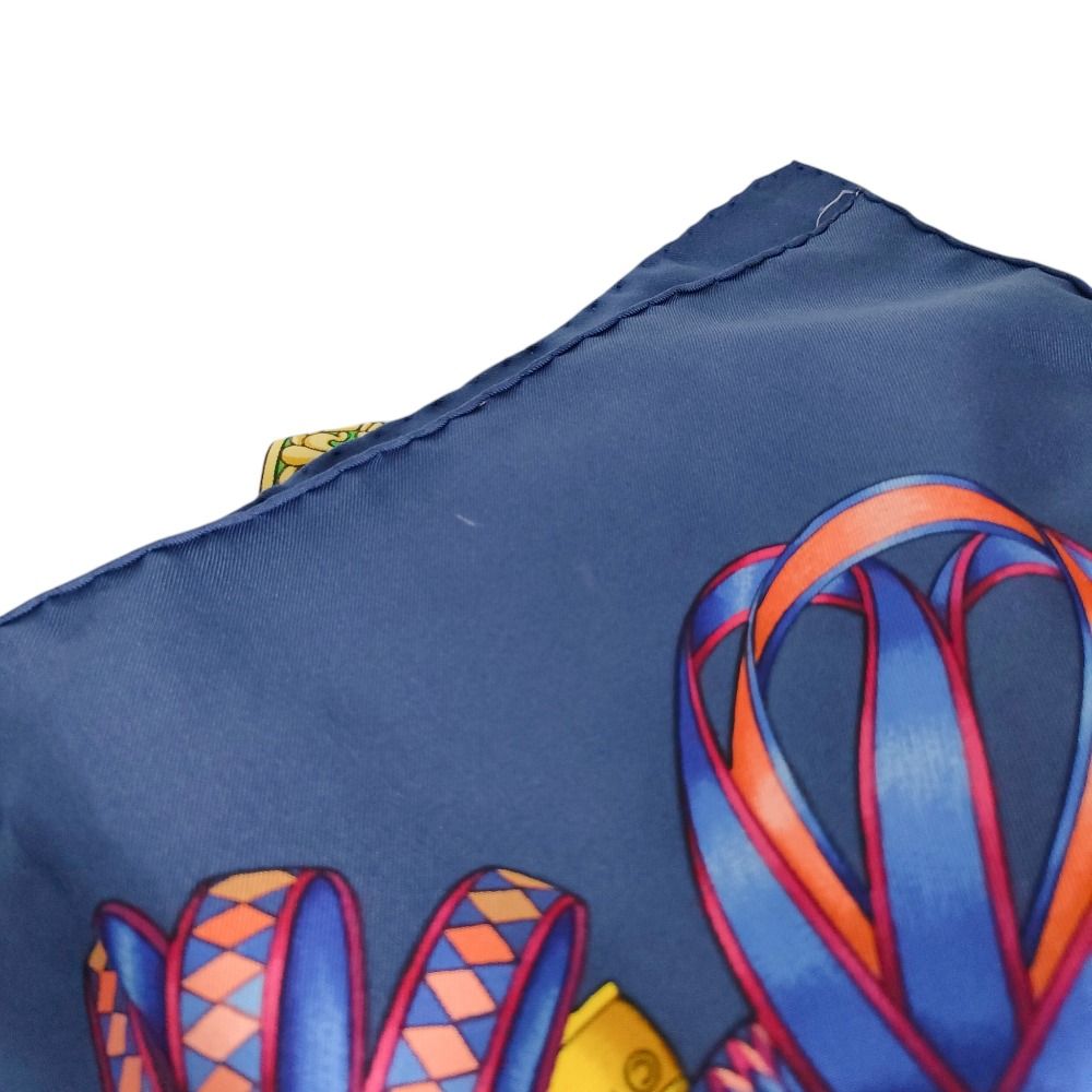 HERMES エルメス カレ90 LES RUBANS DU CHEVAL 【馬のリボン】大判