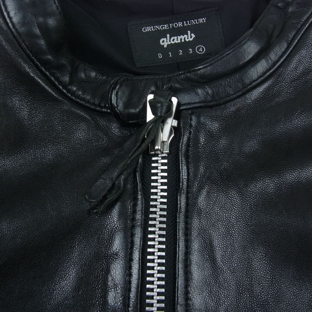 glamb グラム 17AW GB17AT-JKT05 Jaxon riders ジャクソン ラムレザー 