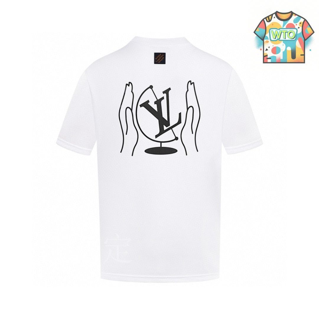 今日WTO】LOUIS VUITTON プリント刺繍 T シャツ-WM50 - メルカリ