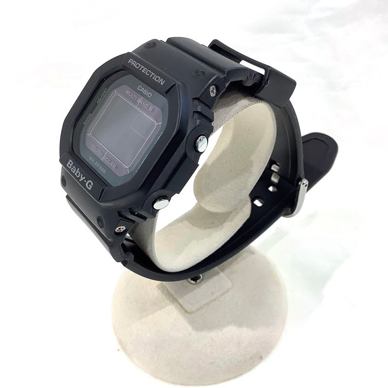 CASIO カシオ Baby-G PROTECTION 電波ソーラー時計 ラバー 3432 BGD-5000MDレディース時計 watch  動作品【中古】KB-7509