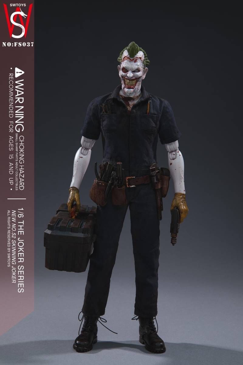 SWTOYS 1/6 スキニング ジョーカー FS037 N52 Skinning Joker