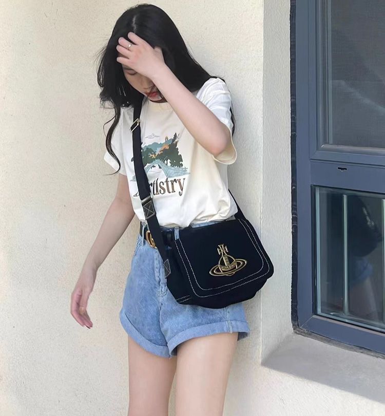 新品 ヴィヴィアンウエストウッド キャンバス バッグ Vivienne