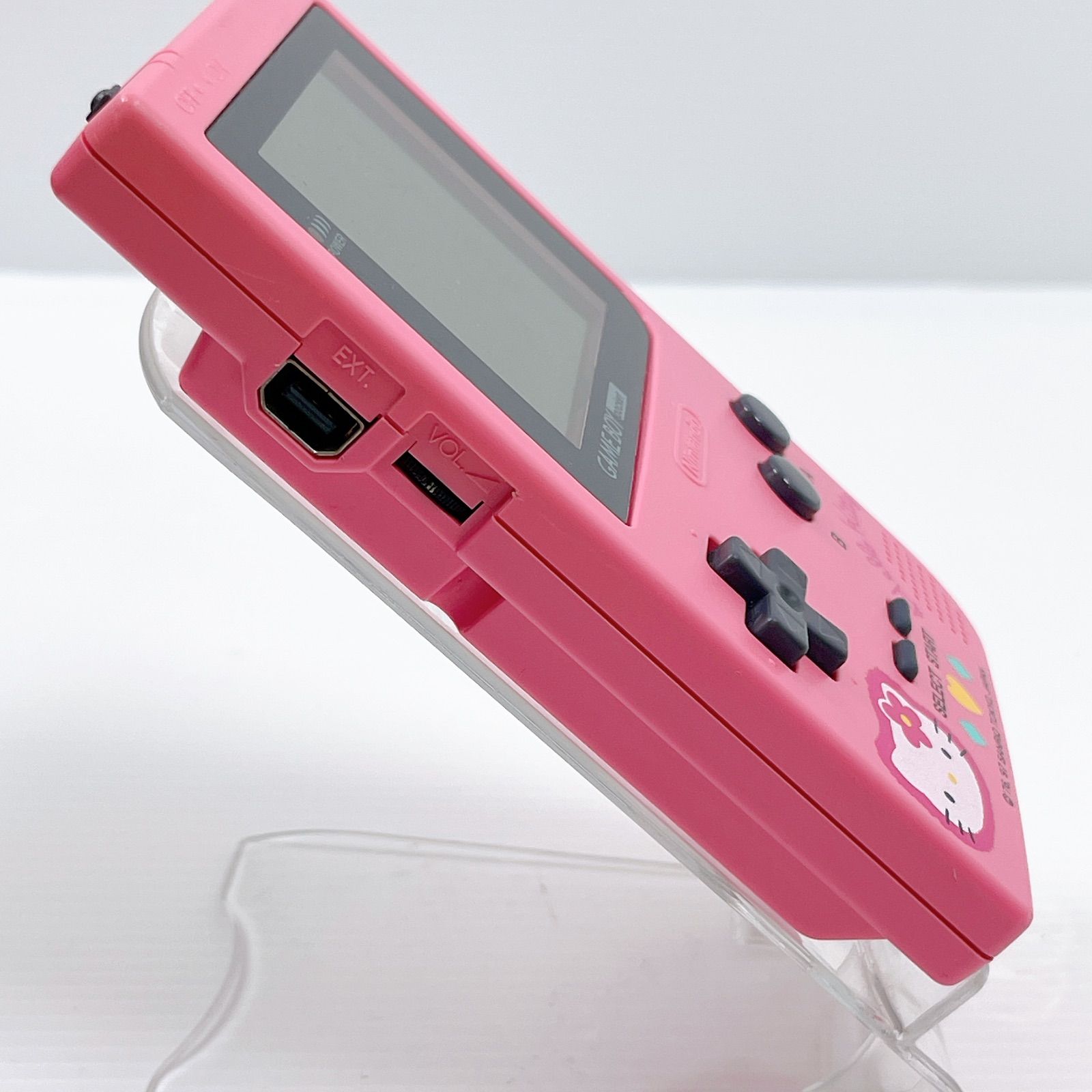 美品 ゲームボーイポケット Gameboy pocket ハローキティ 動作