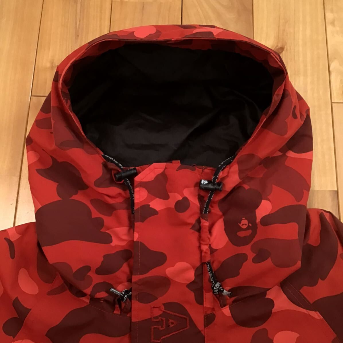 アベイシングエイプスノボジャケット赤カモ（L size）