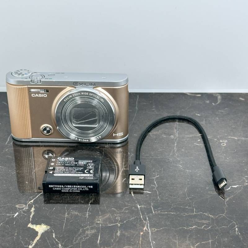 美品】CASIO EXILIM EX-ZR1800 ゴールド デジタルカメラ◯ - メルカリ