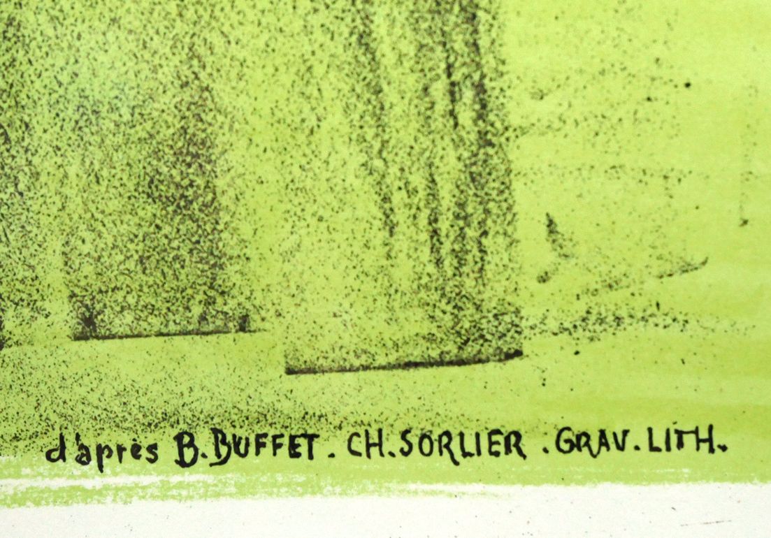 値下げ‼️Bernard Buffet ベルナール・ビュフェ　アネモネ　陶器 値下げ‼️Bernard Buffet ベルナール・ビュフェ アネモネ 陶器