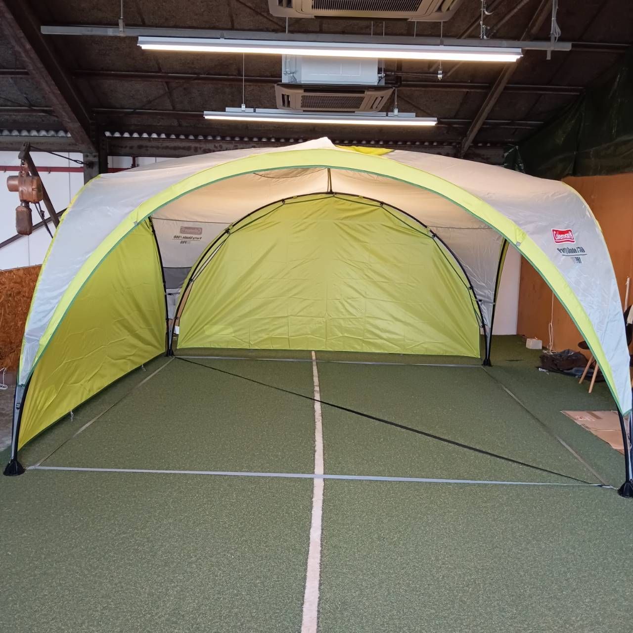 Coleman - Coleman(コールマン) パーティーシェード/360(ライムグリーン)、サイドウォール2枚付き 廃盤品 Coleman(コールマン) パーティーシェード/360(ライムグリーン