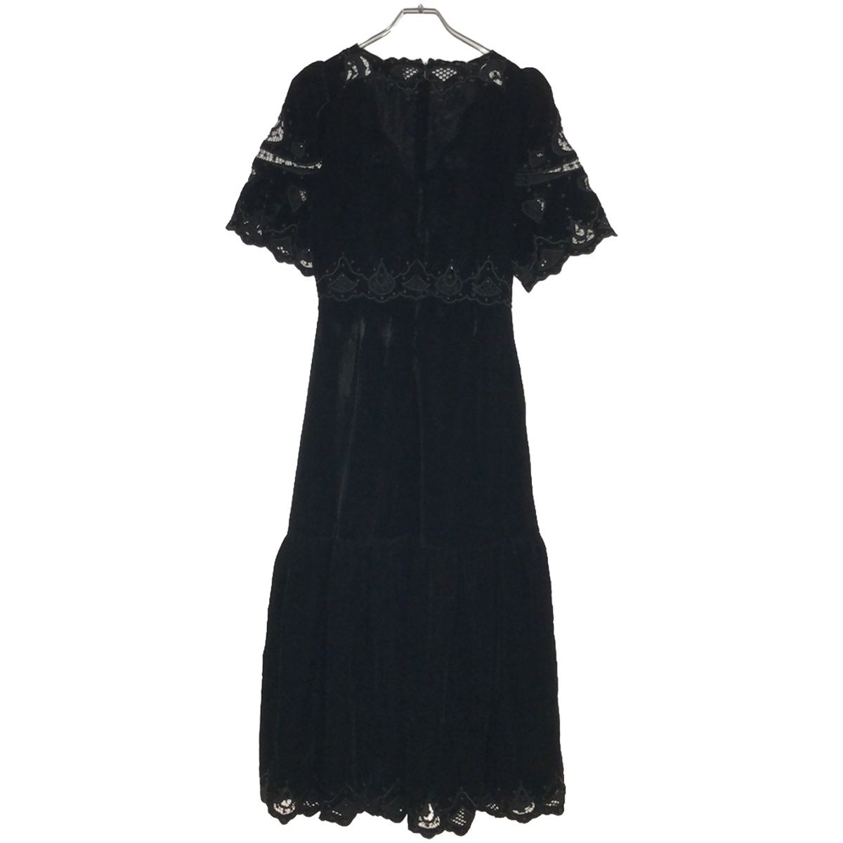 Sea New York シーニューヨーク Eliana Embroidery Short Sleeve Dress 