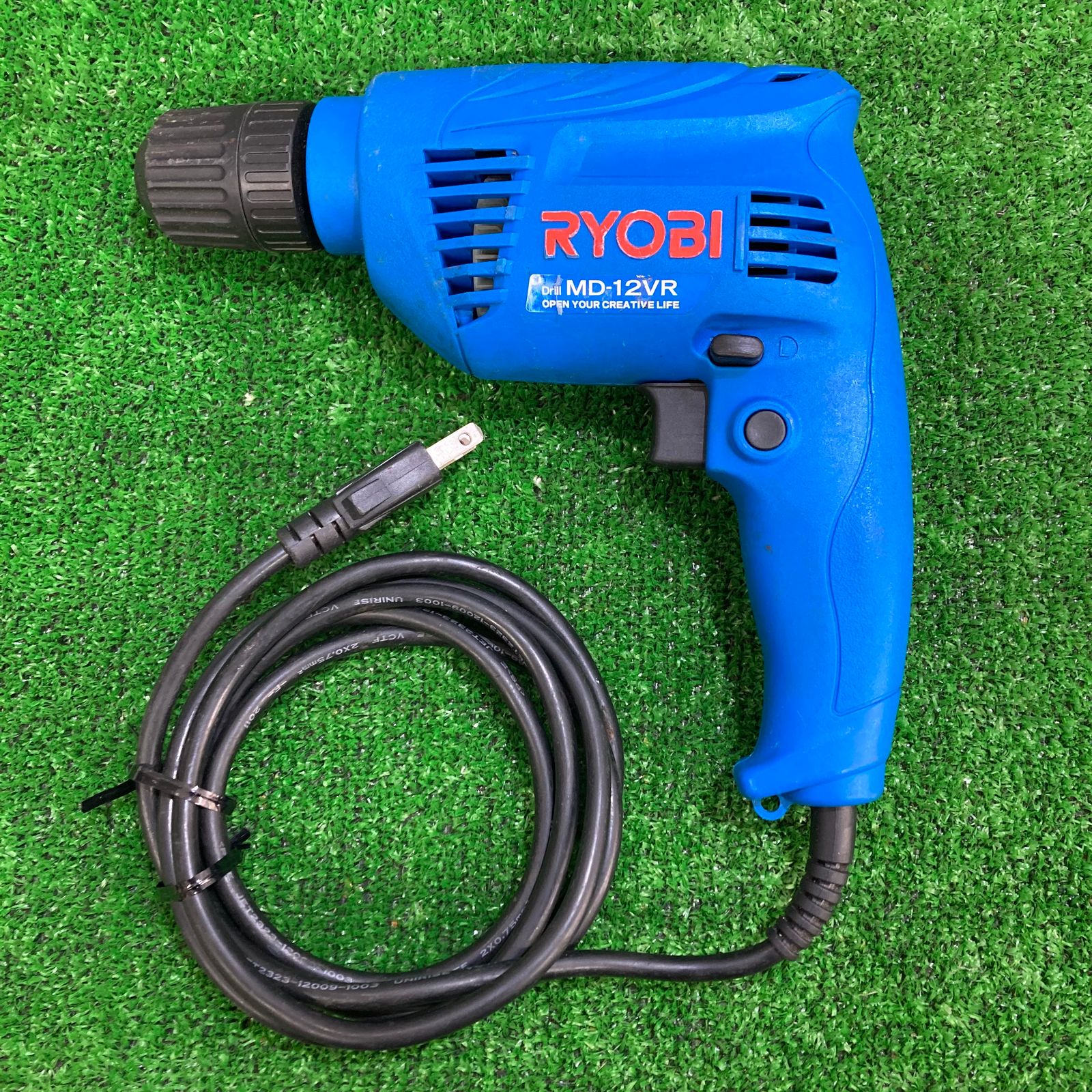 中古品】【0921】リョービ(RYOBI) ドリル MD-12VR 鉄工10mm 木工13mm 641505A ITLD82QMWT40 - メルカリ