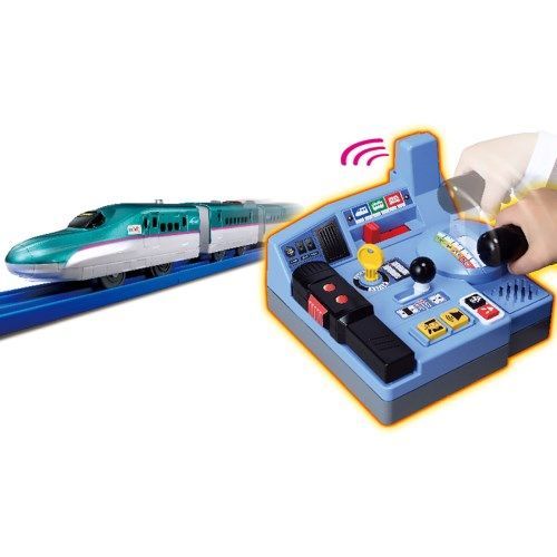 プラレール 乗車 出発進行 まるごと鉄道体験 E5系はやぶさコントロールセット 電車 鉄道模型 鉄道玩具 タカラトミー