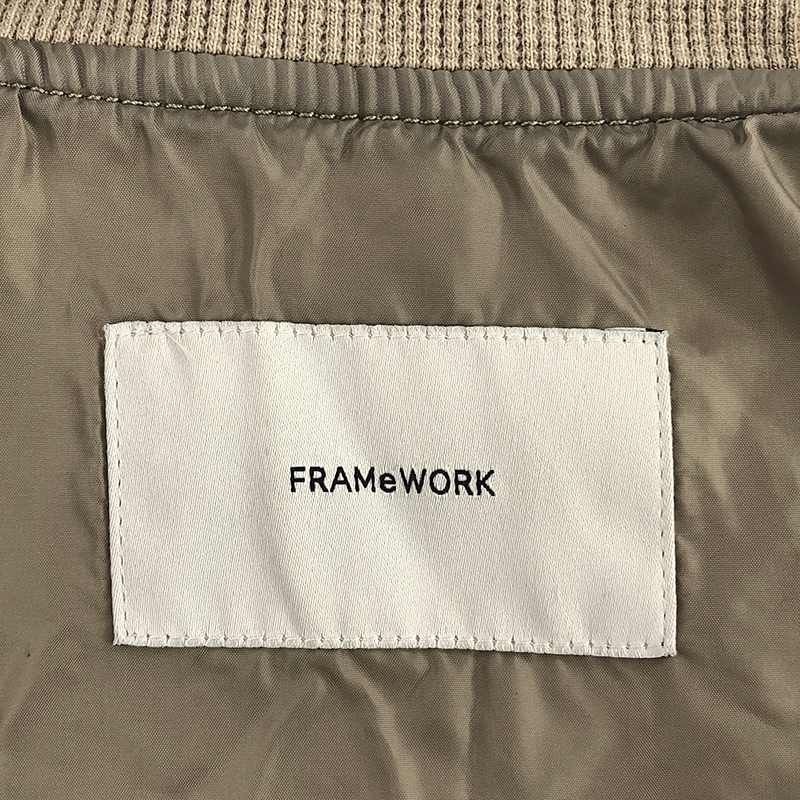 Framework / フレームワーク | 2022SS | ナイロンツイルMA-1 3