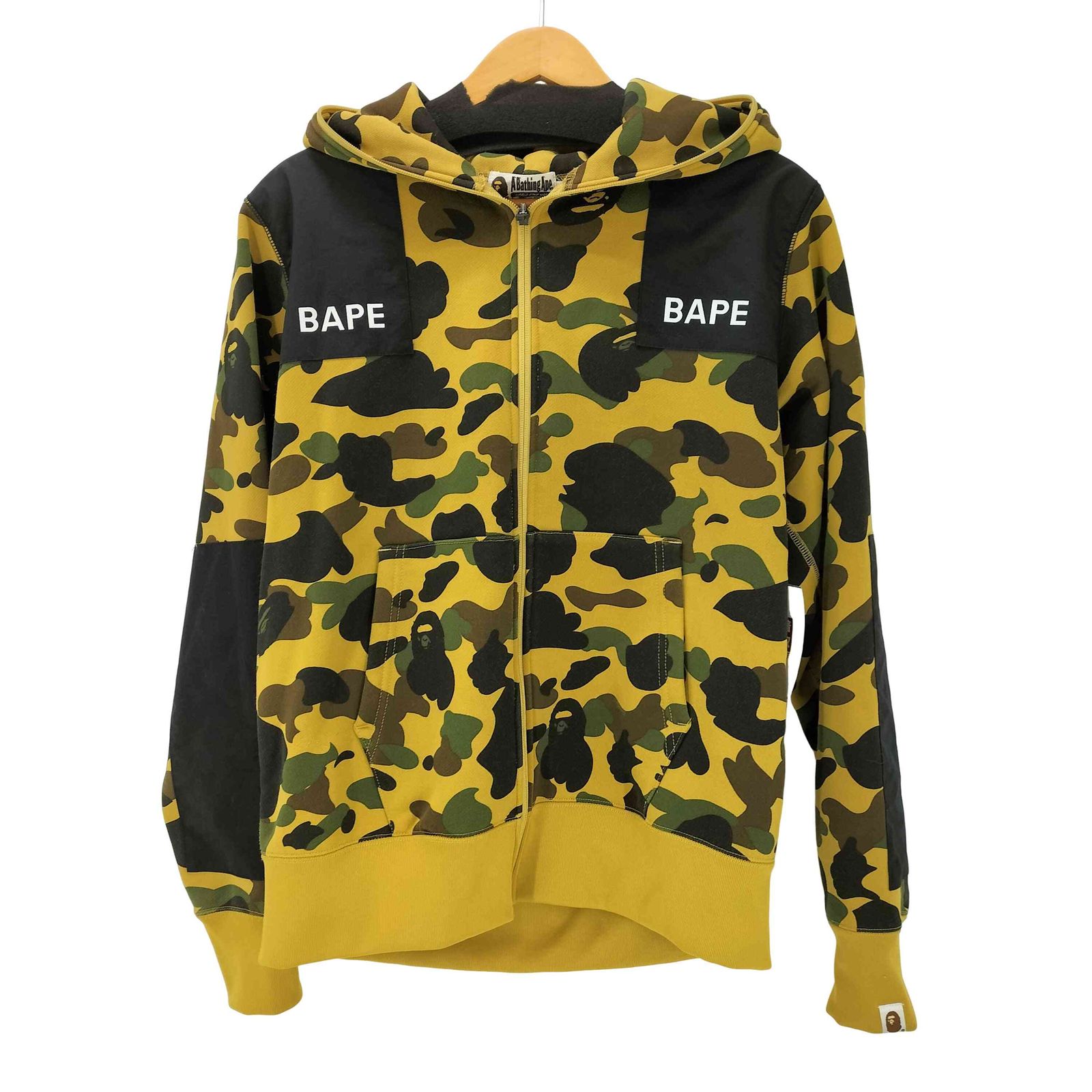 アベイシングエイプ BAPE by A BATHING APE 1st カモ 迷彩柄 異素材