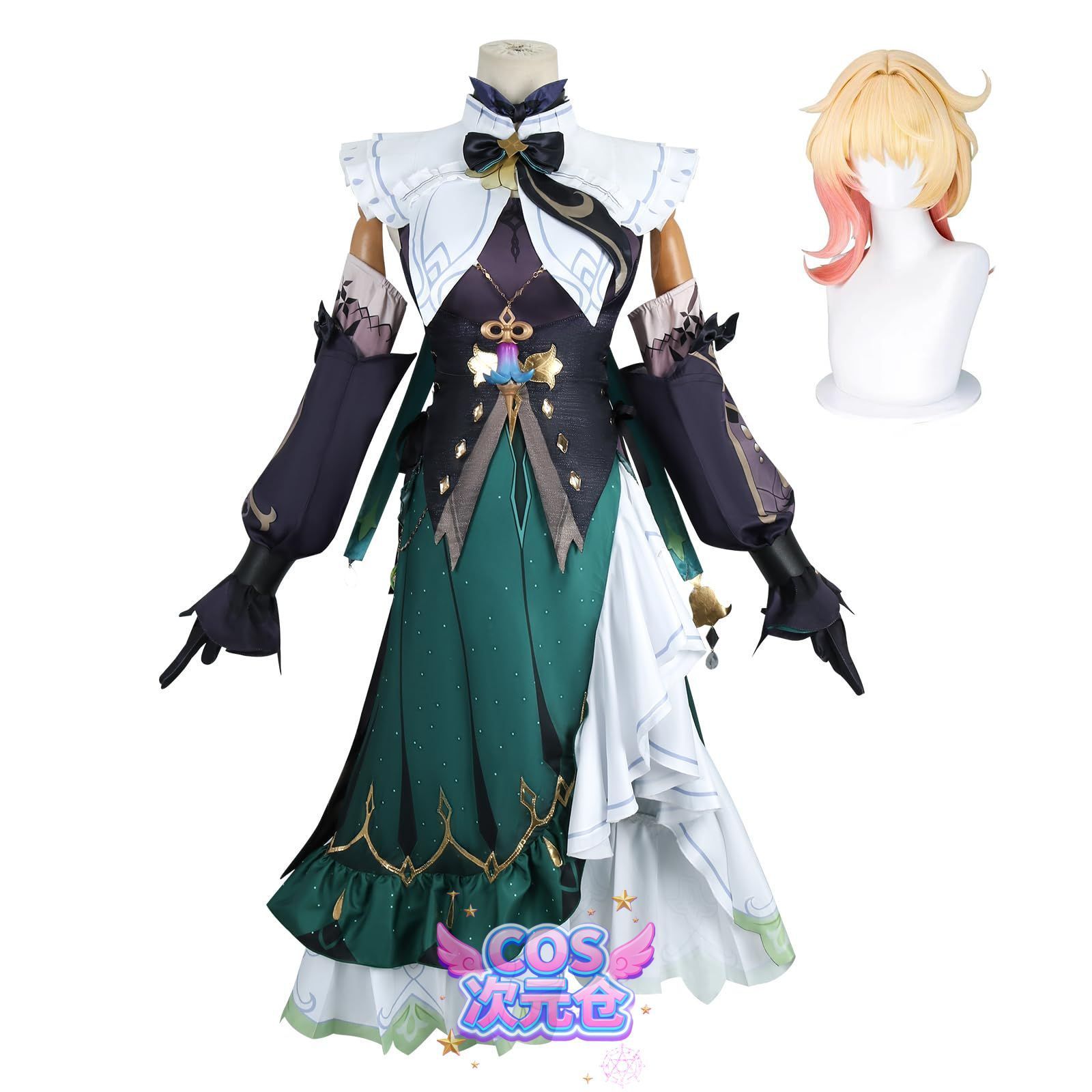 エミリエ NEATMOA 原神 フォンテーヌ Fontaine コスプレ衣装 豪華セット 学園祭 文化祭 仮装 ハロウイン パーティー コスチューム