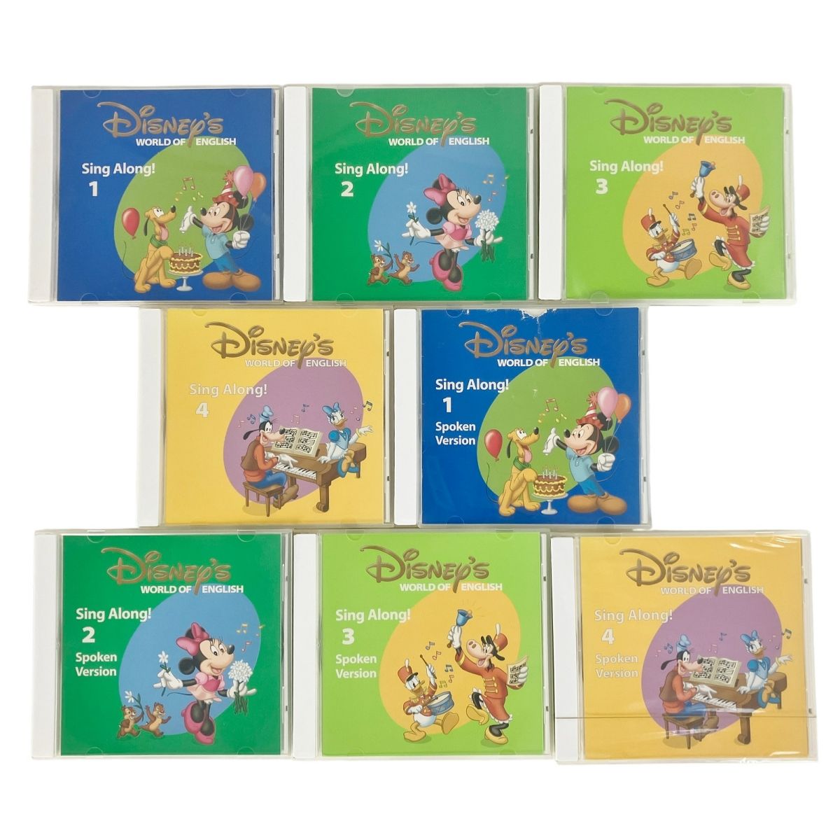 Disney - ディズニーワールドイングリシュ　シングアロング（2009〜2013年版） DWE シングアロング DVD版 2013年頃 ディズニーワールド
