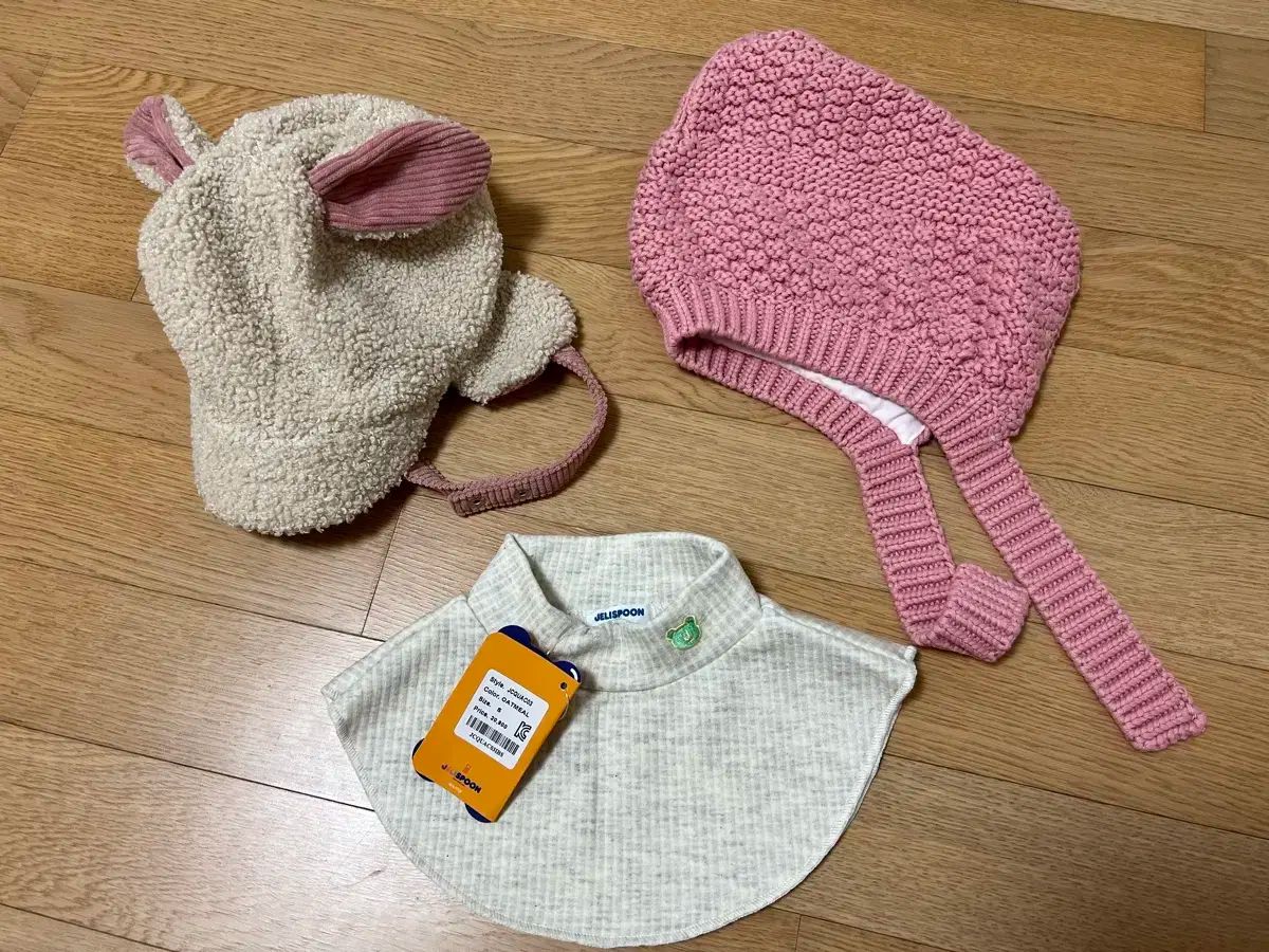 【雷市場（ポンジャン）商品韓国直送】 赤ちゃん 冬 帽子 サプライ (イヤーマフハット) フェイクウッドポーラー 新品 まとめ売り
