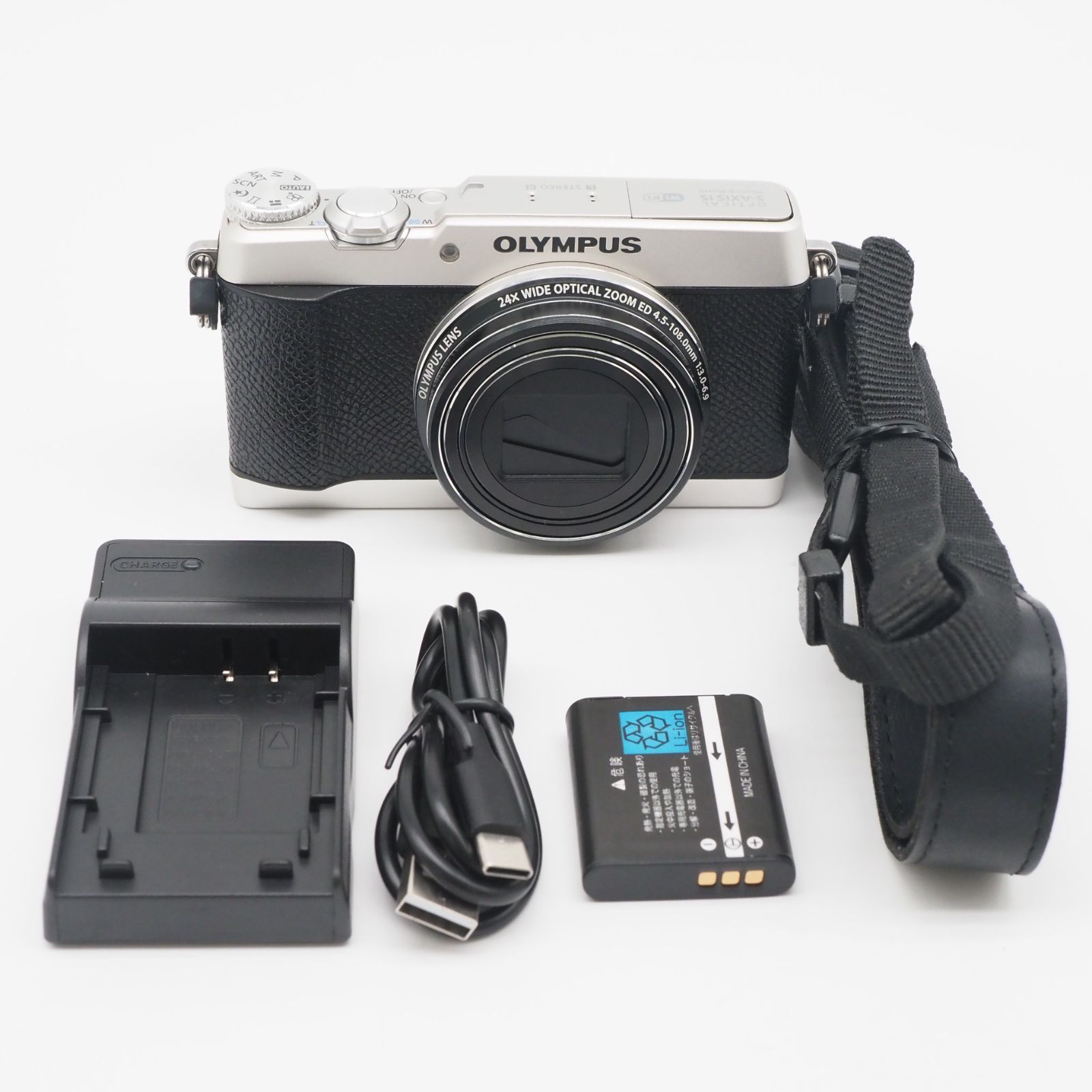≪美品≫ OLYMPUS STYLUS SH-3 ボディ シルバー #20250630-2101