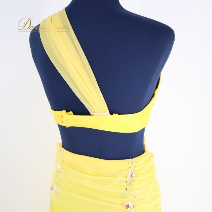 ベリーダンス オリエンタル 衣装 上下セット イエロー系 黄色 購入