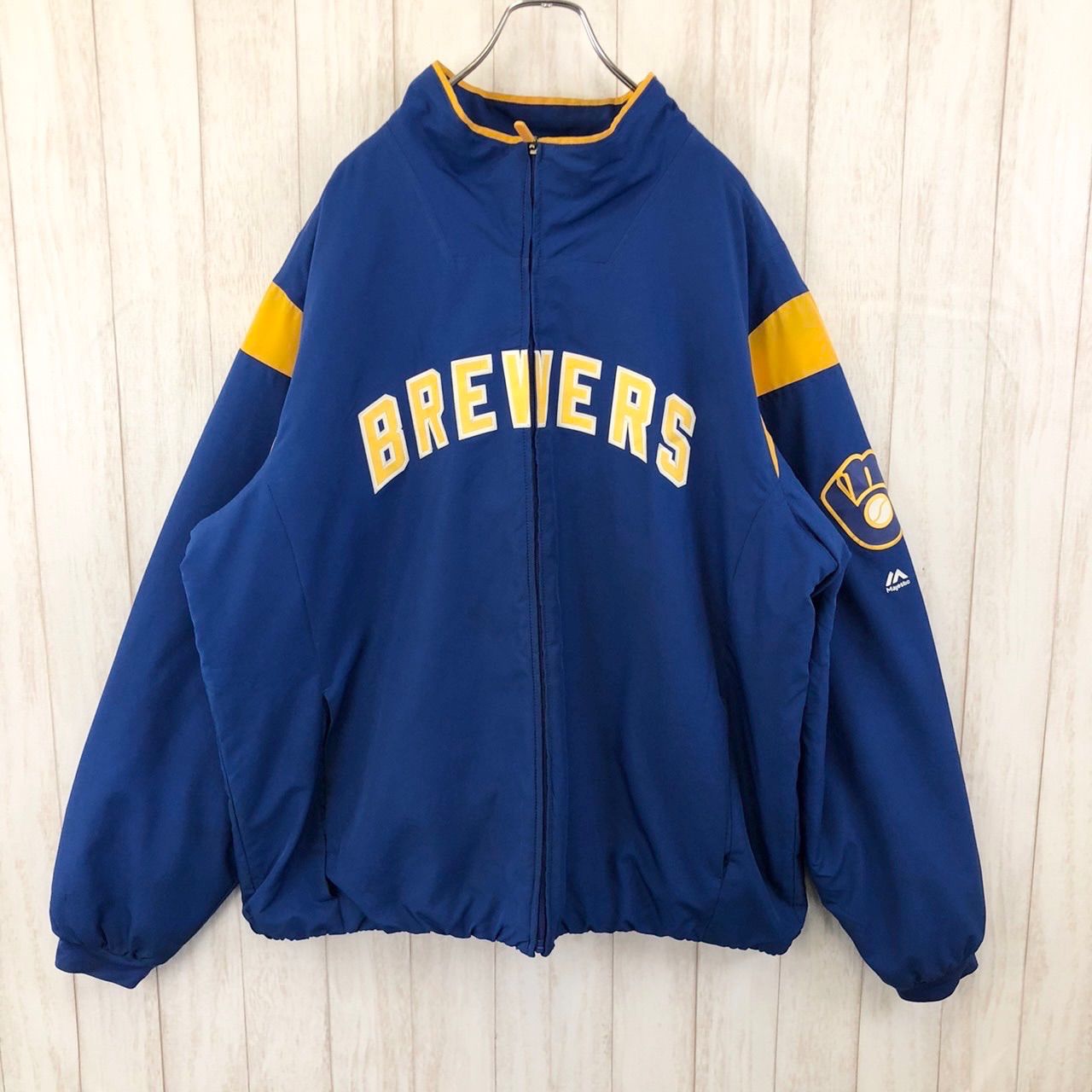 Majestic (マジェスティック) MLB Milwaukee Brewers ブルワーズ 