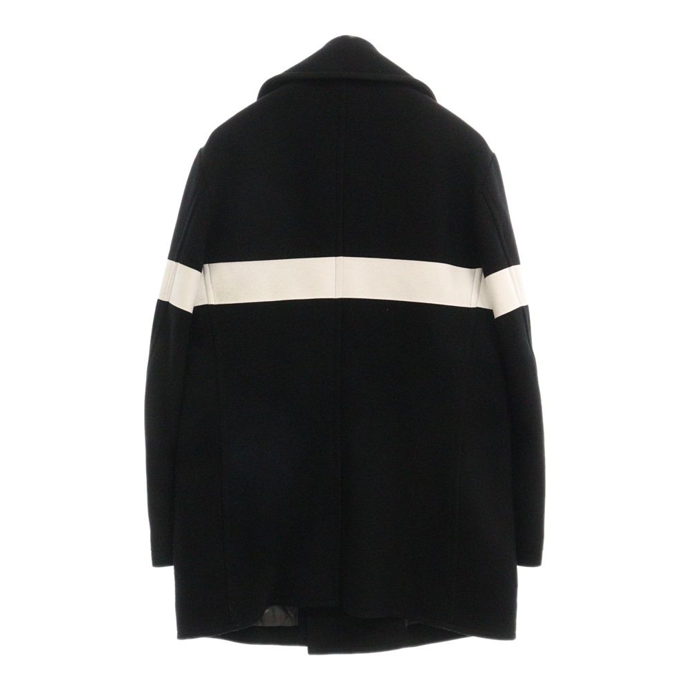 SEQUEL (シークエル) 20AW P-COAT バイカラー ビッグシルエット