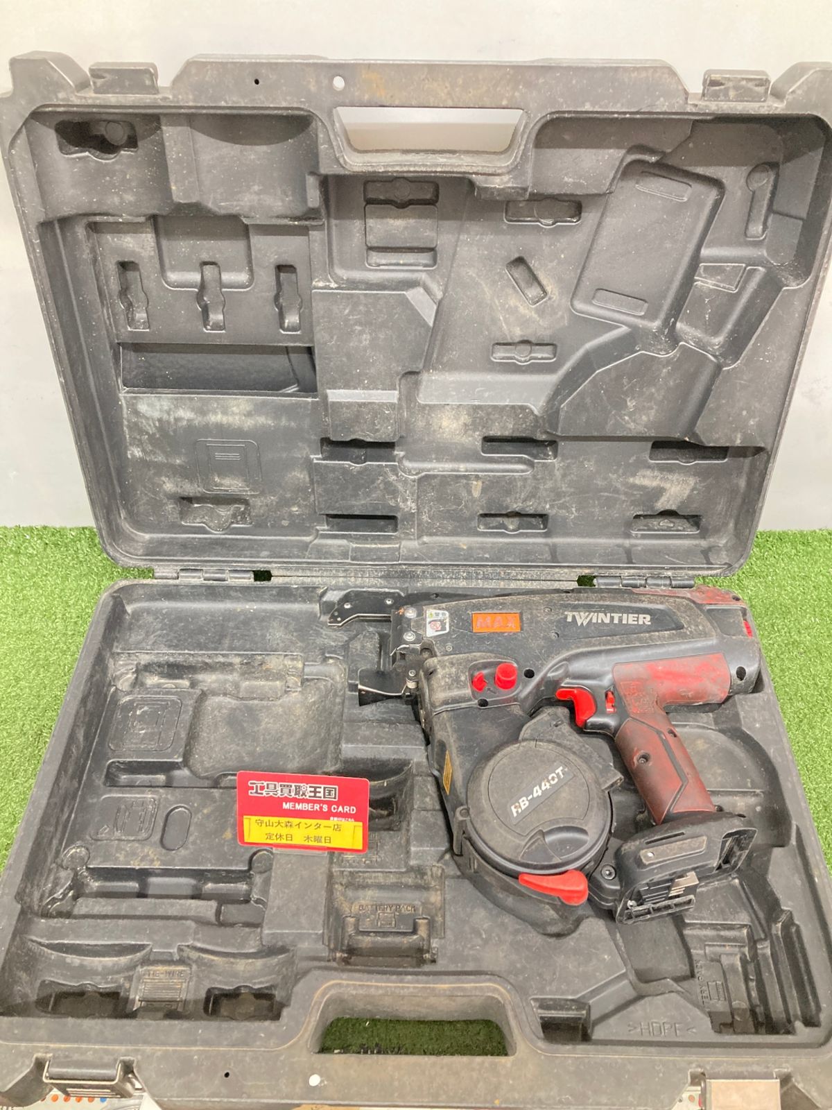 品 0921 MAX マックス 14.4v鉄筋結束機 ツインタイア 本体|ケース RB-440T IT6GZKGZJ02S