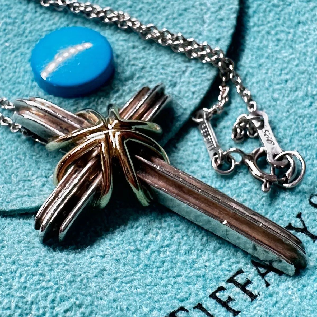 TIFFANY】ティファニー シグネチャークロス コンビネックレス Tiffany