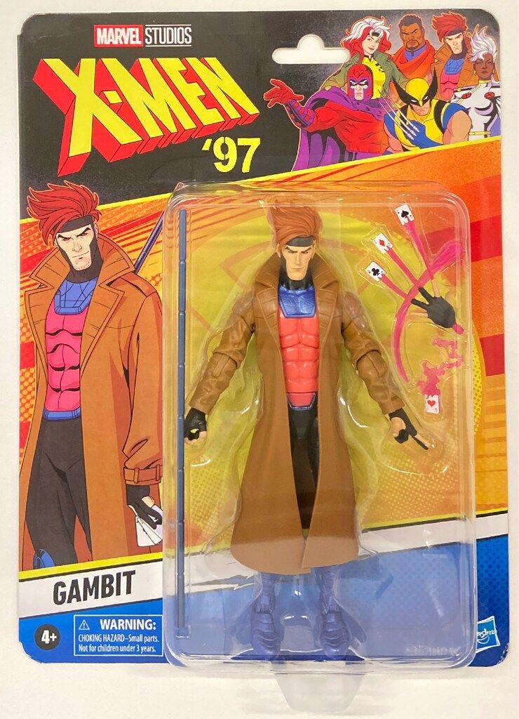 HASBRO MARVEL LEGENDS RETRO CARDBACK GAMBIT 6インチ