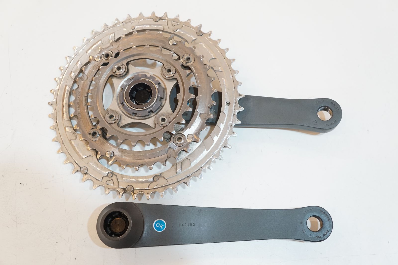Shimano XTR FC-M952 クランクセット BB付き