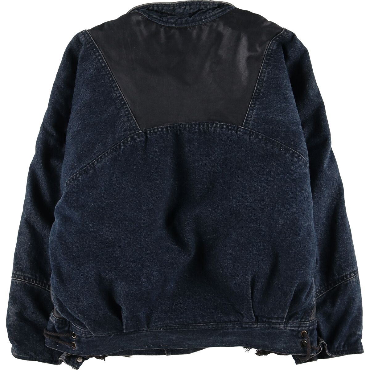 古着 80年代 ゲス Guess BY GEORGES MARCIANO レザー切替 デニム