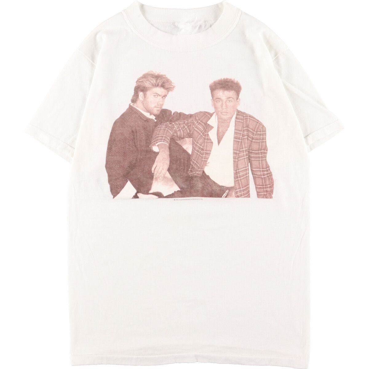 古着 80年代 WHAM! ワム WHAMAMERICA! 両面プリント バンドTシャツ バンT メンズXS ヴィンテージ/eaa359573