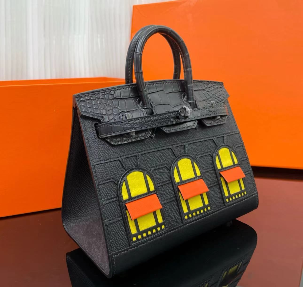 Hermes エルメス 20 フォーブール スモールハウス ハンドバッグ