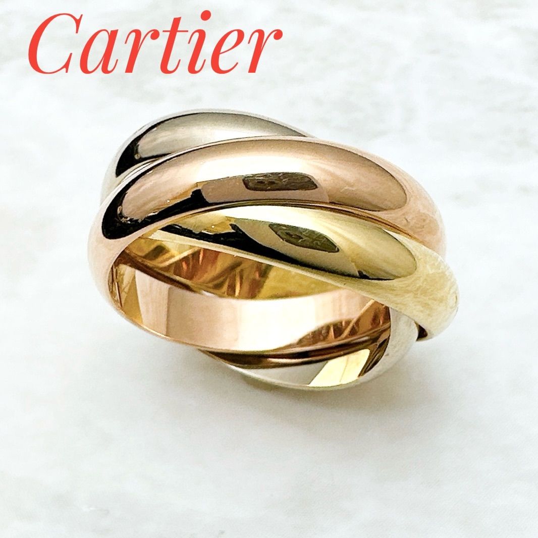 人気?Cartier トリニティ クラシックモデル スリー 50 約10号 U