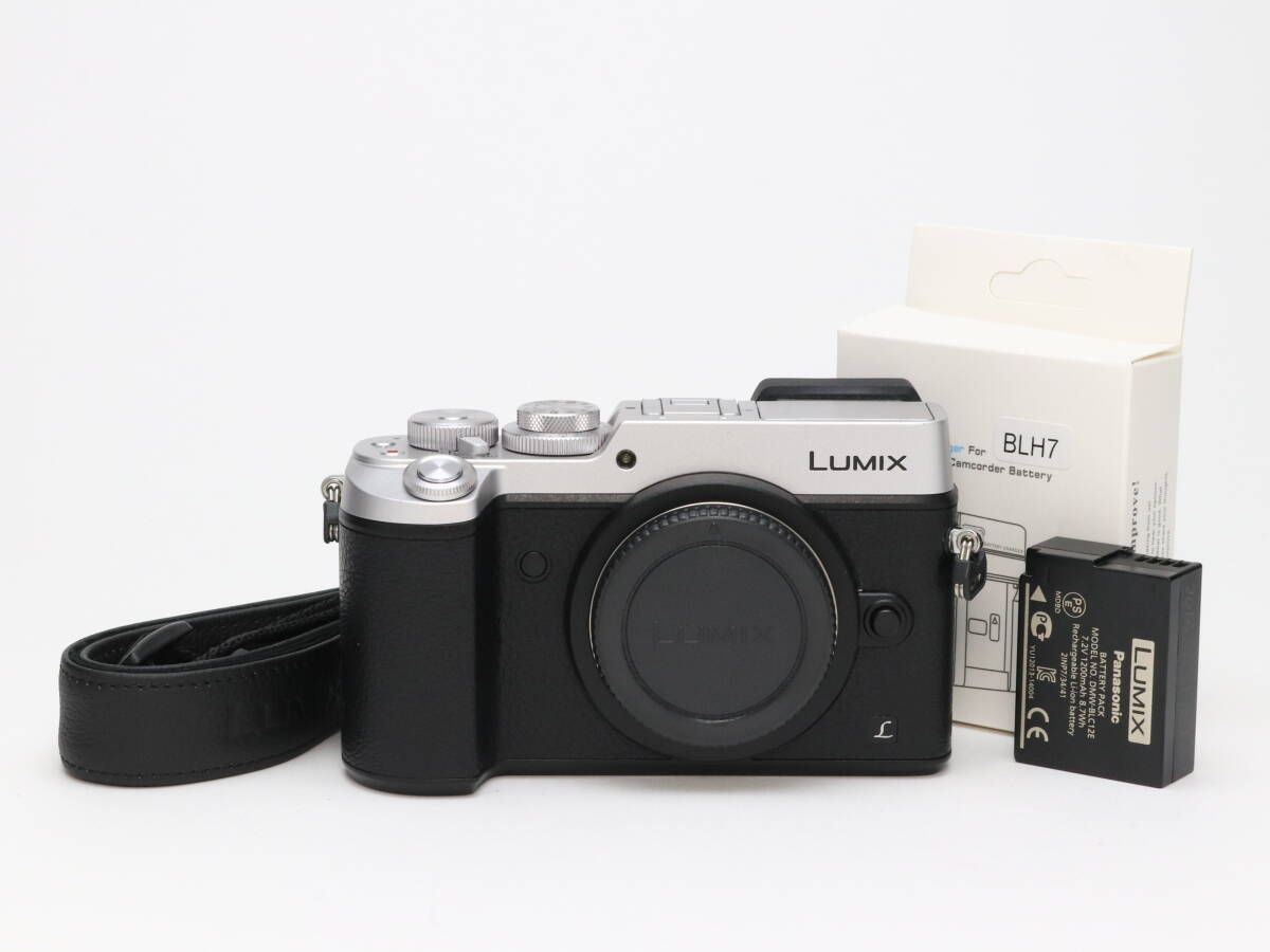 AA－ 上品 Panasonic パナソニック LUMIX DMC-GX8 ボディ シルバー シャッター回数222回 Multilingual Menu 初期不良返品対応 44-40