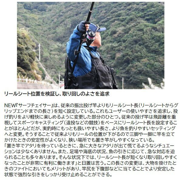 投げ竿 25サーフチェイサー