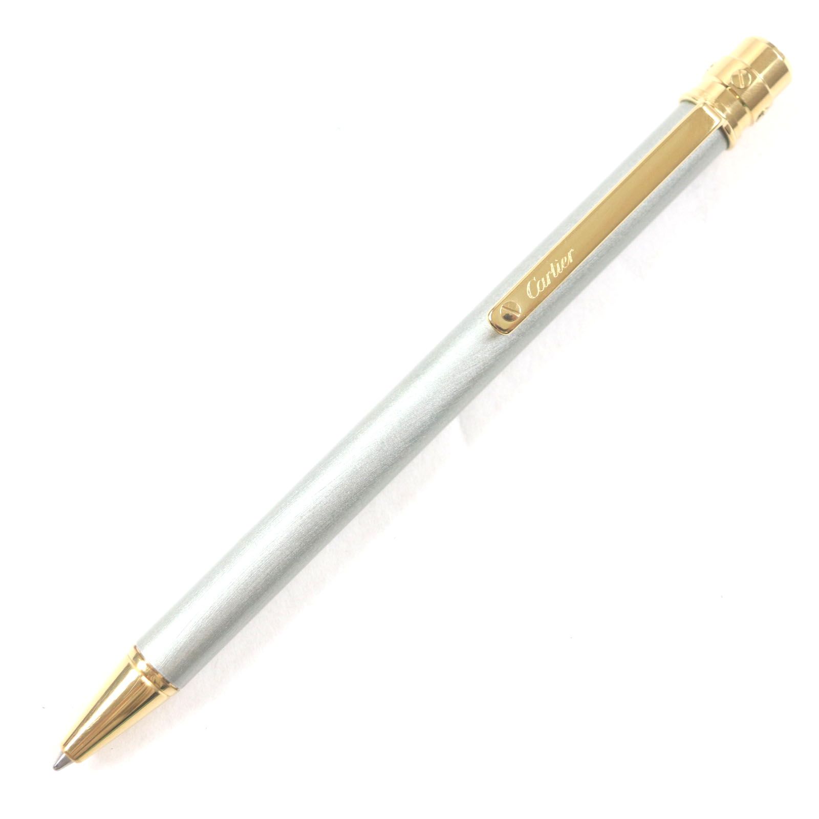 美品▽Cartier カルティエ サントス ドゥ カルティエ ロゴ刻印